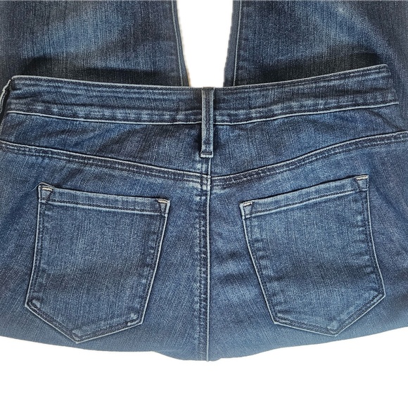 Athleta Jeans Womens 2 Blue Dark Wash Skinny Stretch Denim Mid Rise Casual - Picture 7 of 8